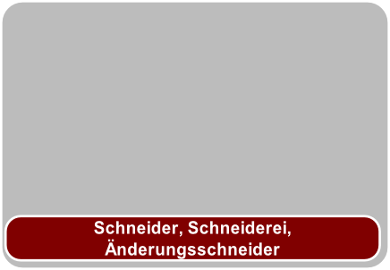 Schneider, Schneiderei, 
Änderungsschneider

